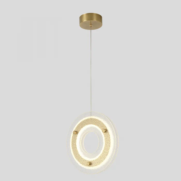 Светильник подвесной Crystal Lux DIEGO SP25W LED BRASS от ImperiumLoft