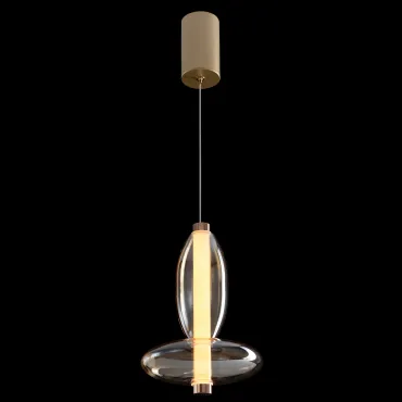 Подвесной светильник Crystal Lux QUASAR SP7W LED AMBER 3790/207 Подвесной светильник Crystal Lux QUASAR SP7W LED AMBER 3790/207