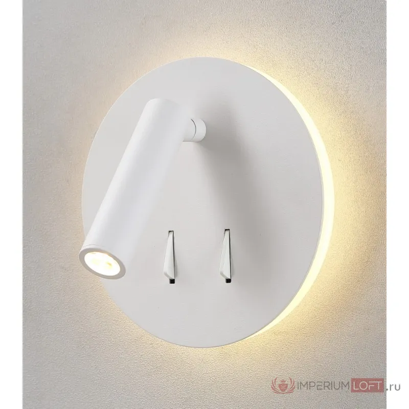 Бра Crystal Lux CLT 223W WH от ImperiumLoft