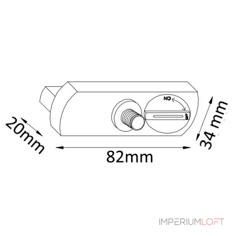 Адаптер для однофазного шинопровода Crystal Lux CLT 0.212 02 WH от ImperiumLoft Адаптер для однофазного шинопровода Crystal Lux CLT 0.212 02 WH от ImperiumLoft