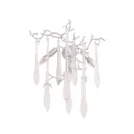 Бра Crystal Lux REINA AP3 SILVER PATINA