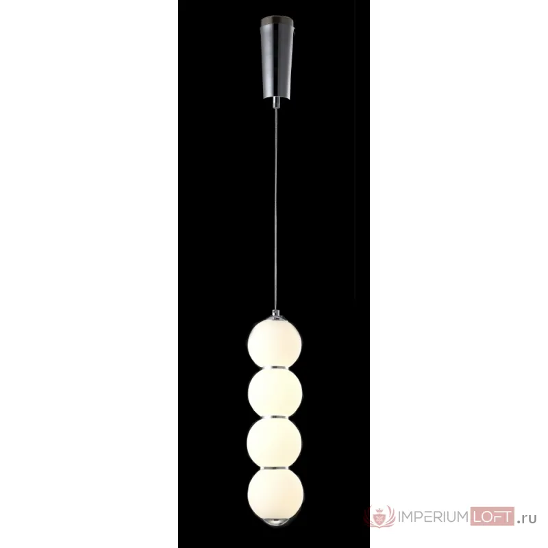 Светильник подвесной Crystal Lux DESI SP4 CHROME/WHITE от ImperiumLoft