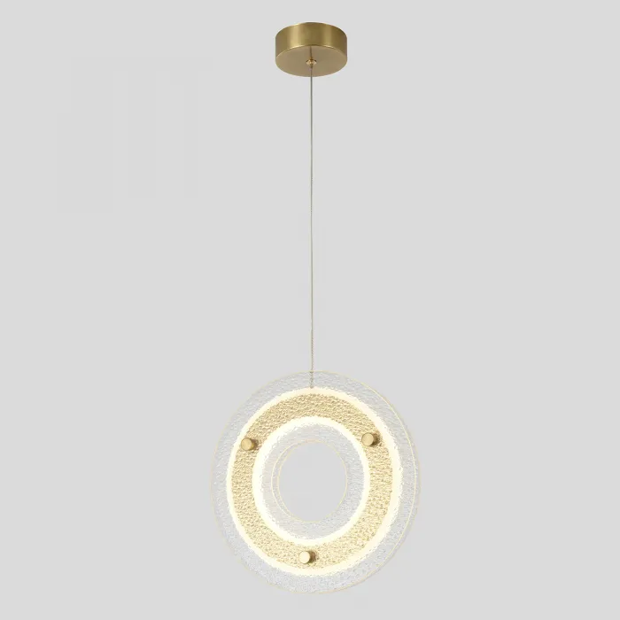 Светильник подвесной Crystal Lux DIEGO SP25W LED BRASS от ImperiumLoft