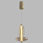 Подвесной светильник Crystal Lux QUASAR SP7W LED AMBER 3790/207