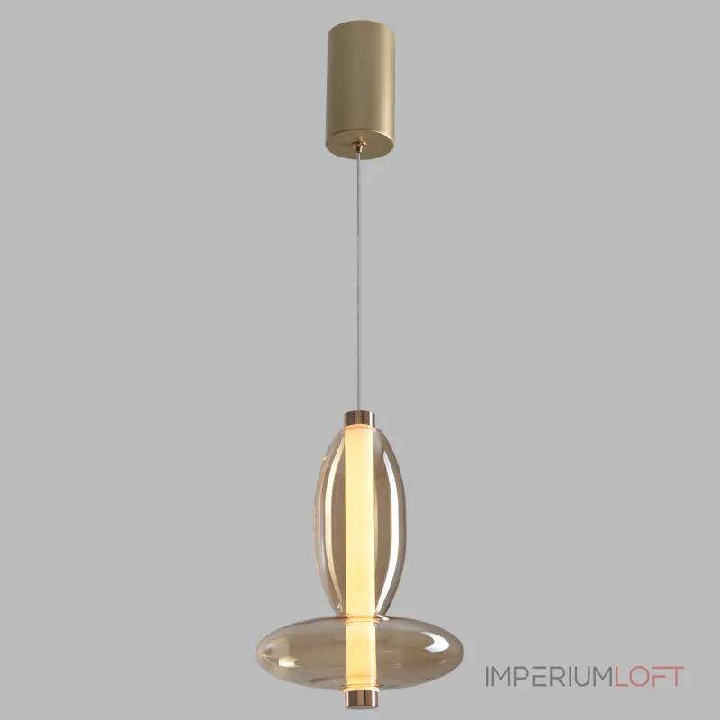 Подвесной светильник Crystal Lux QUASAR SP7W LED AMBER 3790/207 Подвесной светильник Crystal Lux QUASAR SP7W LED AMBER 3790/207