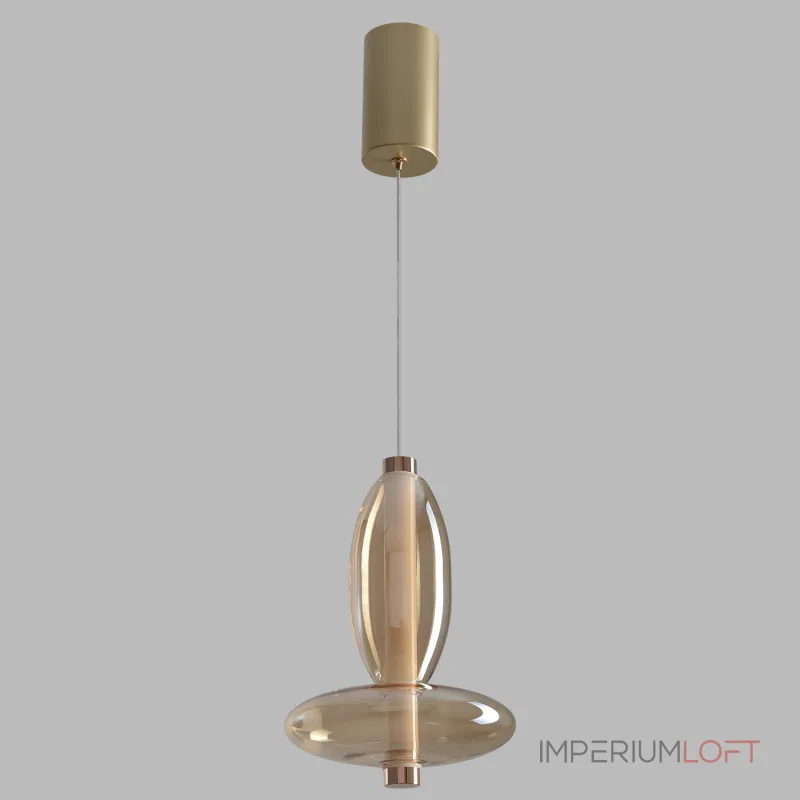 Подвесной светильник Crystal Lux QUASAR SP7W LED AMBER 3790/207 Подвесной светильник Crystal Lux QUASAR SP7W LED AMBER 3790/207