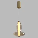 Подвесной светильник Crystal Lux QUASAR SP7W LED AMBER 3790/207
