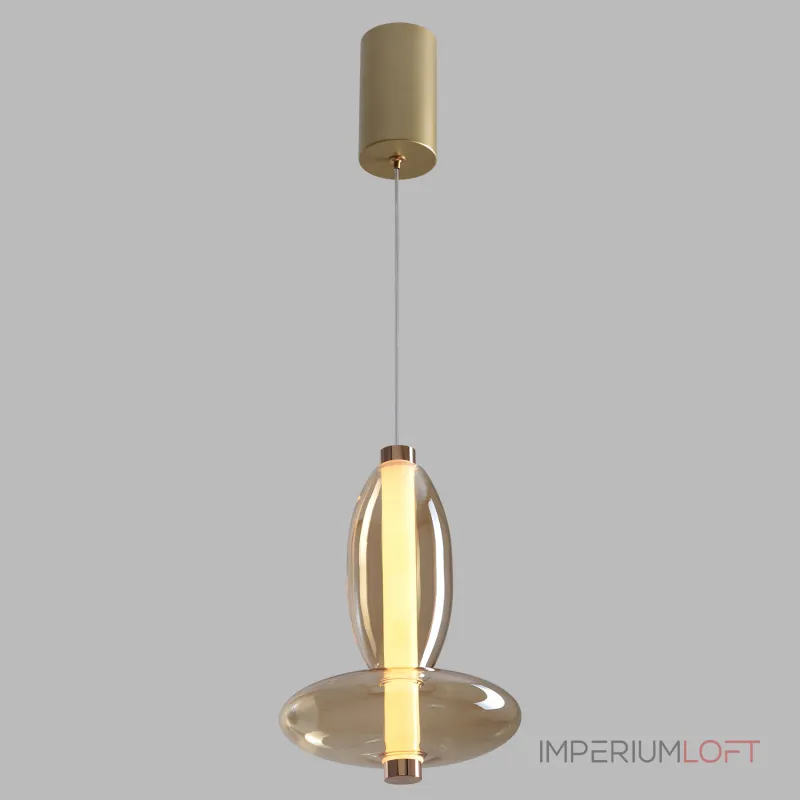 Подвесной светильник Crystal Lux QUASAR SP7W LED AMBER 3790/207 Подвесной светильник Crystal Lux QUASAR SP7W LED AMBER 3790/207