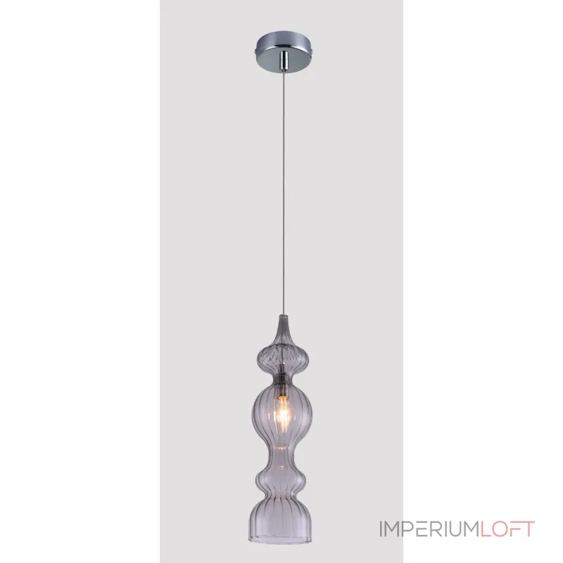 Подвесной светильник Crystal Lux IRIS SP1 A SMOKE Подвесной светильник Crystal Lux IRIS SP1 A SMOKE