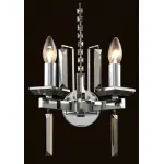 Бра Crystal Lux MARRON AP2 CHROME