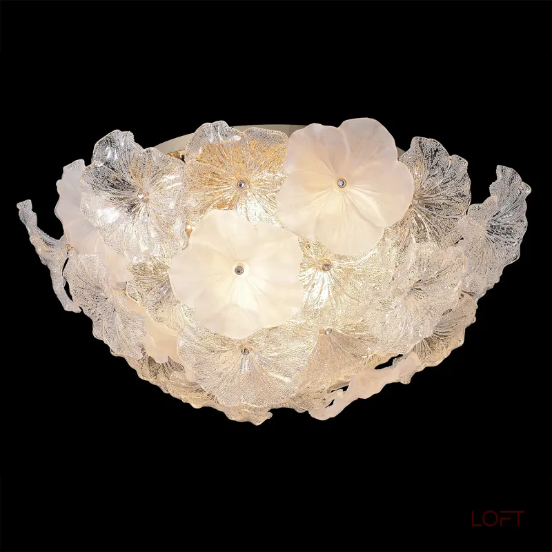 Потолочный светильник Crystal Lux MAGNOLIA PL12 GOLD
