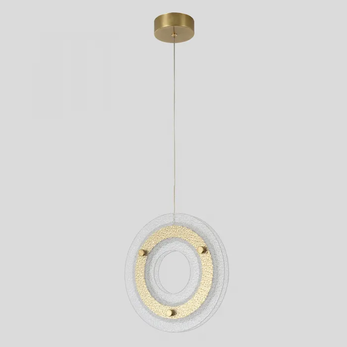 Светильник подвесной Crystal Lux DIEGO SP25W LED BRASS от ImperiumLoft