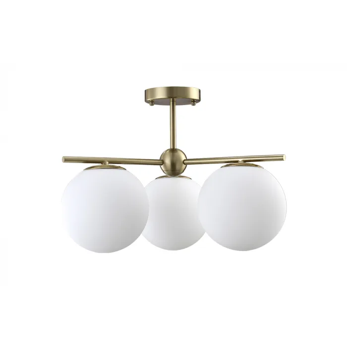 Люстра Crystal L ux FELIZ SP-PL3 BRONZE/WHITE от ImperiumLoft