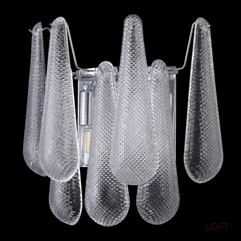 Люстра Crystal Lux FONTAIN AP2 CHROME