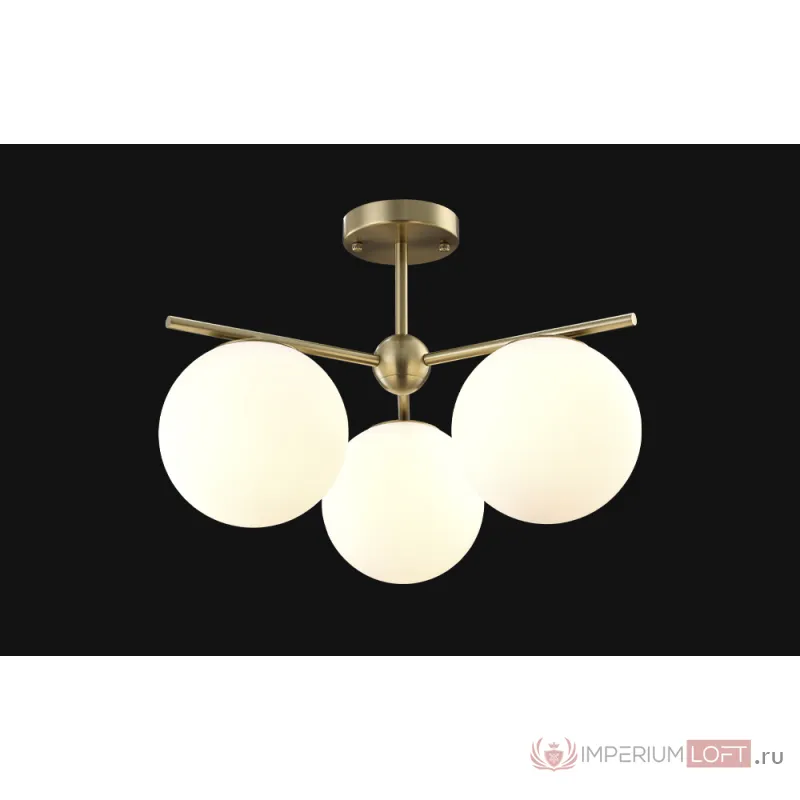 Люстра Crystal L ux FELIZ SP-PL3 BRONZE/WHITE от ImperiumLoft