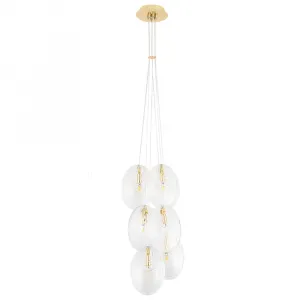 Подвесной светильник Crystal Lux MAR SP6 TRANSPARENTE