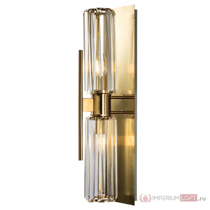 Бра Crystal Lux MAGDOLINA AP2 BRONZE/TRANSPARENTE