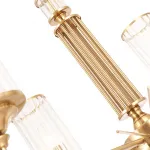 Подвесная люстра Crystal Lux GLORIA SP6 BRASS