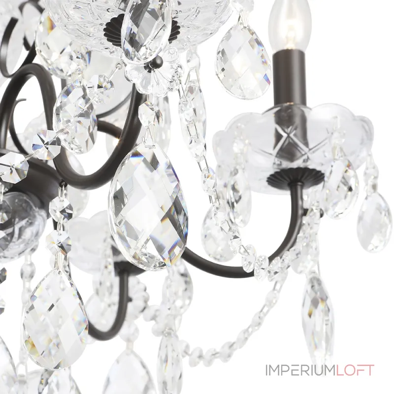 Подвесная люстра Crystal Lux ODELIS SP6 BROWN