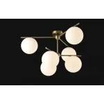Люстра Crystal L ux FELIZ SP-PL6 BRONZE/WHITE от ImperiumLoft