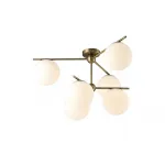 Люстра Crystal L ux FELIZ SP-PL6 BRONZE/WHITE от ImperiumLoft