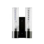 Бра Crystal L ux OTONO AP2 BLACK CHROMIUM/TRANSPARENTE от ImperiumLoft