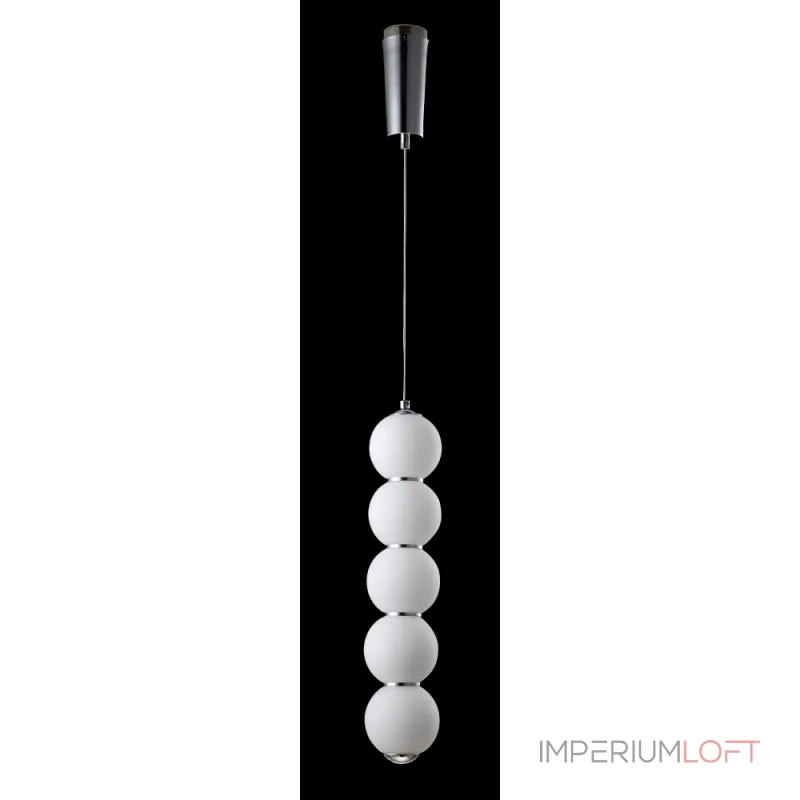Подвесной светильник Crystal Lux DESI SP5 CHROME/WHITE