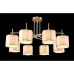 Потолочная люстра Crystal Lux SERGIO PL8 GOLD