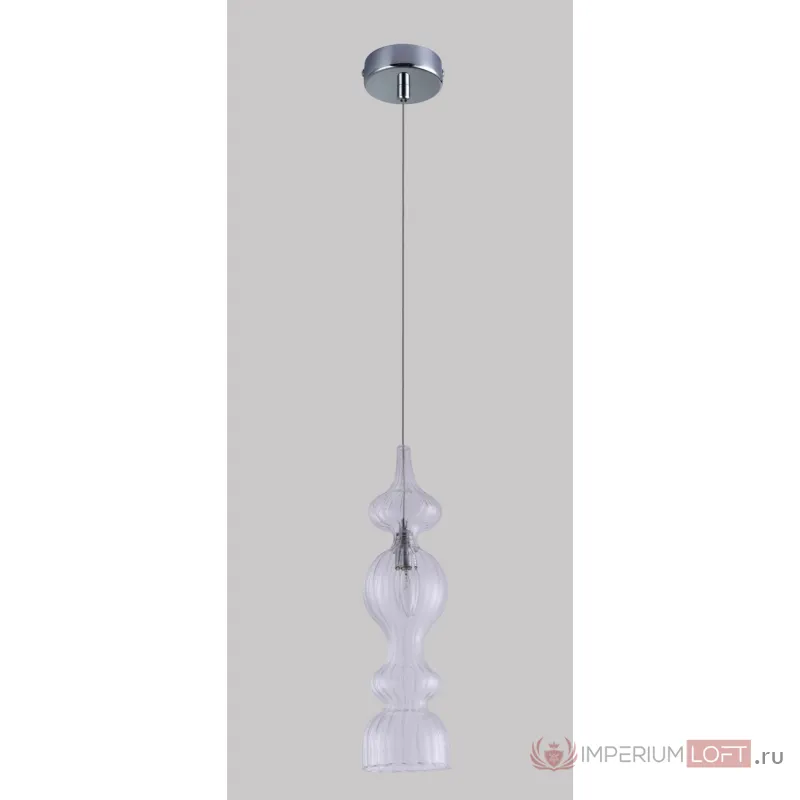 Светильник подвесной Crystal Lux IRIS SP1 A TRANSPARENT от ImperiumLoft