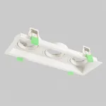 Светильник встроенный Crystal Lux CLT 068C3 WH от ImperiumLoft