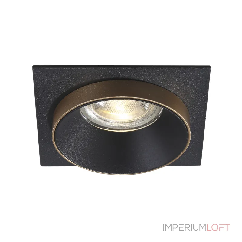 Светильник встраиваемый Crystal Lux CLT 044C1 BL-BL-GO