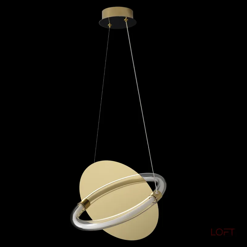 Подвесной светильник Crystal Lux NEBULA SP22W LED GOLD Подвесной светильник Crystal Lux NEBULA SP22W LED GOLD