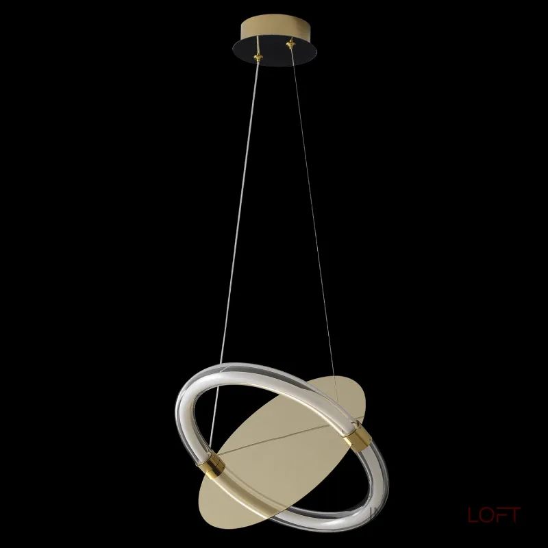 Подвесной светильник Crystal Lux NEBULA SP22W LED GOLD Подвесной светильник Crystal Lux NEBULA SP22W LED GOLD