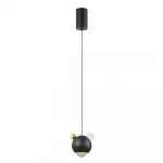 Светильник подвесной Crystal Lux AMIGO SP LED BLACK