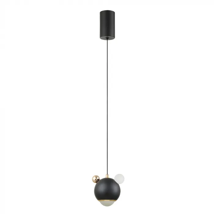 Светильник подвесной Crystal Lux AMIGO SP LED BLACK