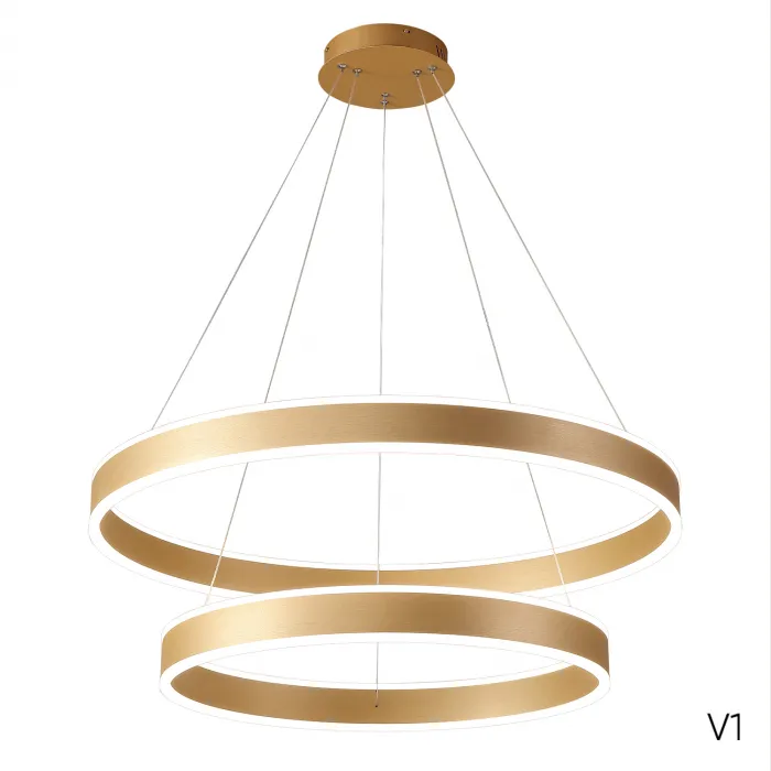 Люстра Crystal Lux MUCHOS SP123W LED GOLD