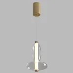 Подвесной светильник Crystal Lux QUASAR SP7W LED TRANSPARENT 3791/207