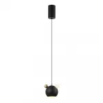 Светильник подвесной Crystal Lux AMIGO SP LED BLACK
