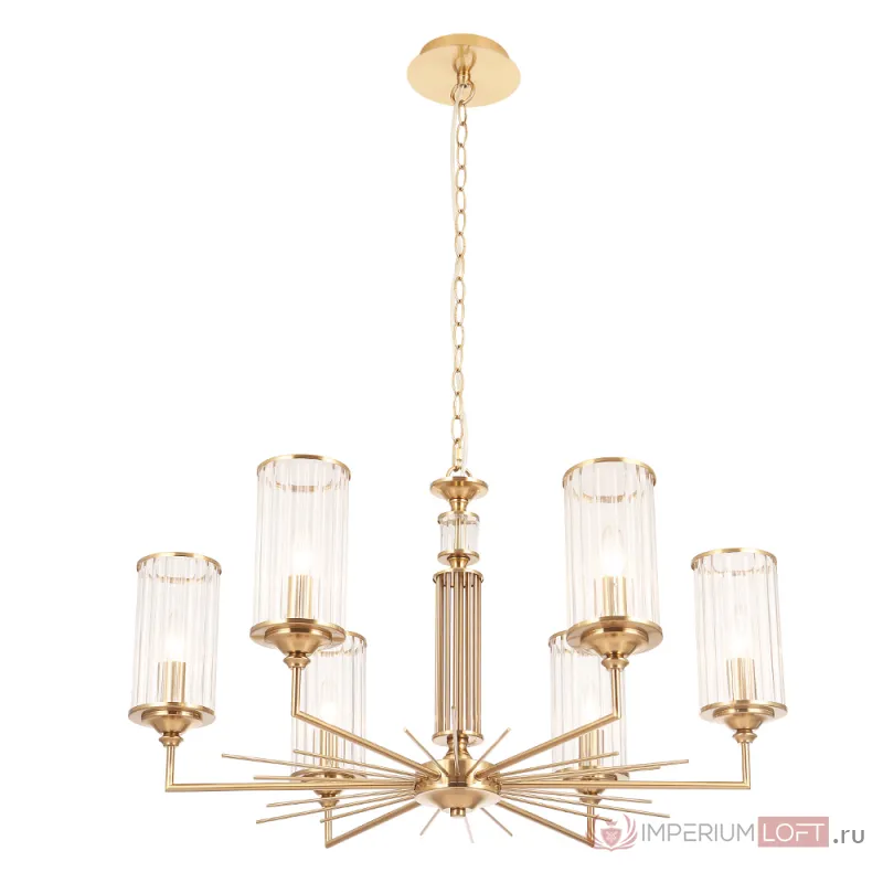 Люстра Crystal Lux GLORIA SP6 BRASS