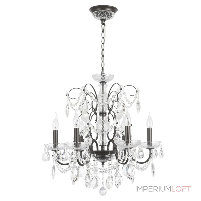 Подвесная люстра Crystal Lux ODELIS SP6 BROWN