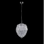 Подвесной светильник Crystal Lux CHARME SP4 CHROME/TRANSPARENT