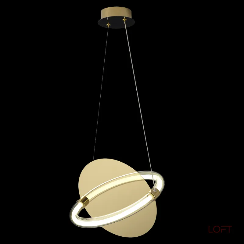 Подвесной светильник Crystal Lux NEBULA SP22W LED GOLD Подвесной светильник Crystal Lux NEBULA SP22W LED GOLD