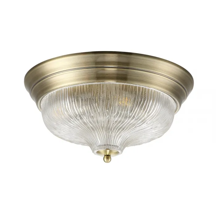 Светильник потолочный Crystal Lux LLUVIA PL4 BRONZE D370 от ImperiumLoft