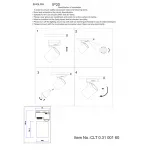 Cветильник однофазный Crystal Lux CLT 0.31 001 60 BL-GO от ImperiumLoft