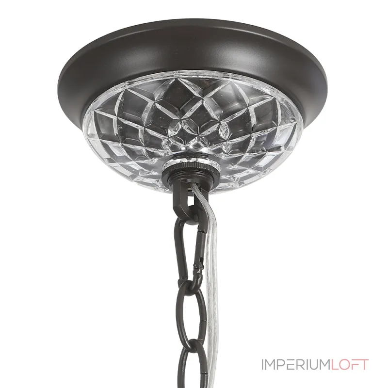 Подвесная люстра Crystal Lux ODELIS SP6 BROWN