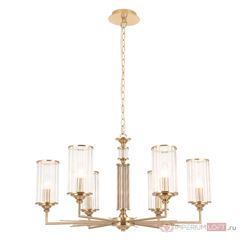 Люстра Crystal Lux GLORIA SP6 BRASS