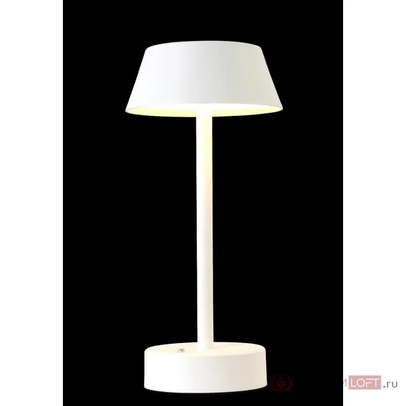 Настольная лампа Crystal Lux SANTA LG1 WHITE от ImperiumLoft