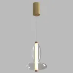 Подвесной светильник Crystal Lux QUASAR SP7W LED TRANSPARENT 3791/207