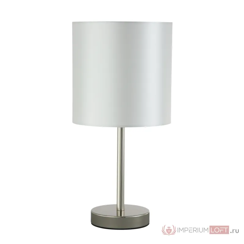 Настольная лампа Crystal Lux SERGIO LG1 NICKEL от ImperiumLoft