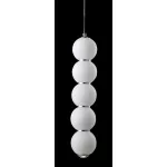 Подвесной светильник Crystal Lux DESI SP5 CHROME/WHITE